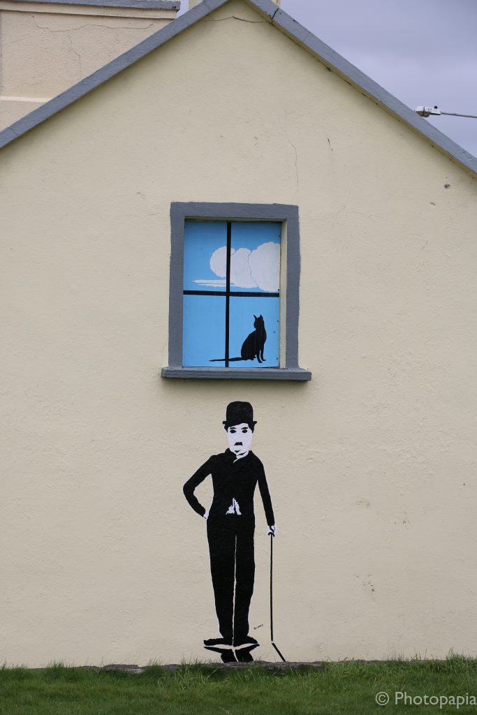 Charlie Chaplin Statue Waterville