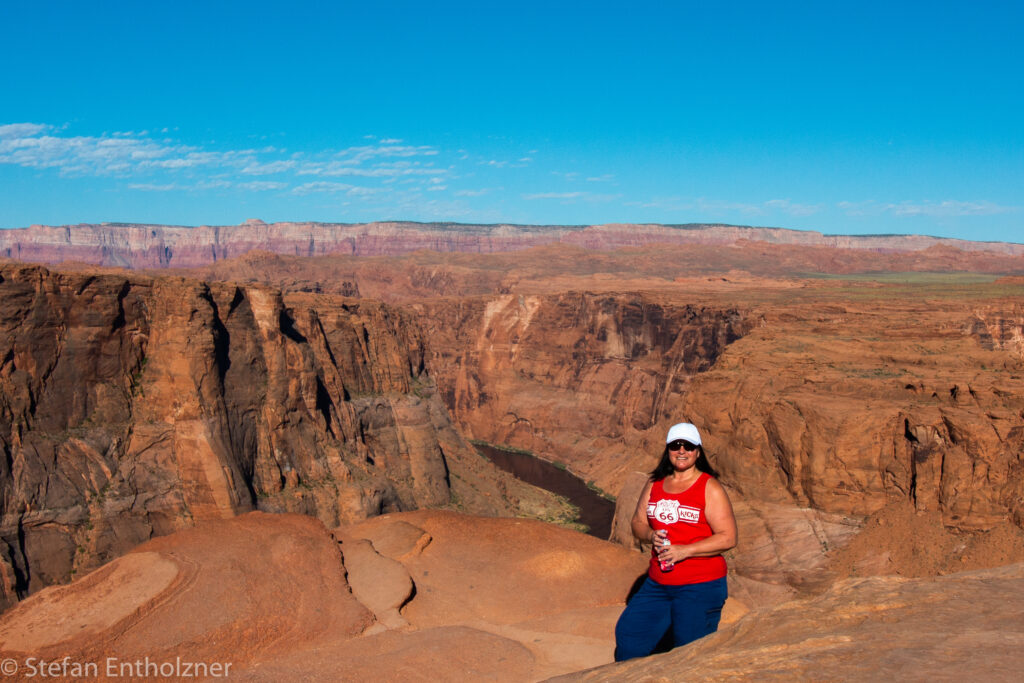 Ingrid am Horseshoe Bend